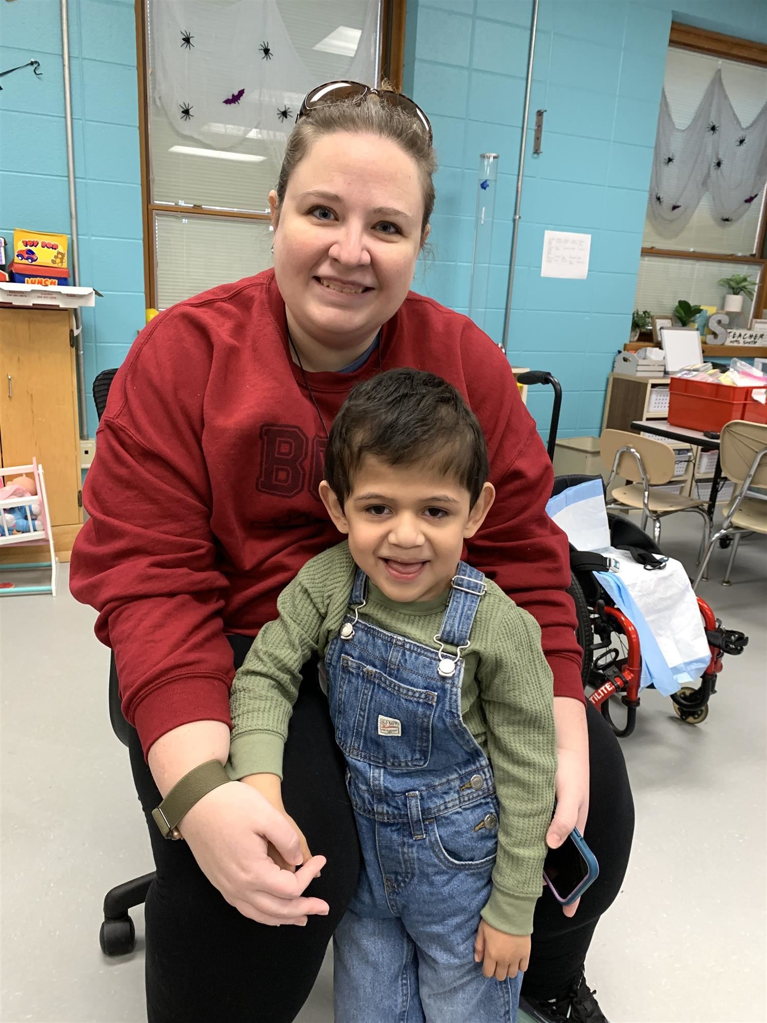 Teacher with Student
